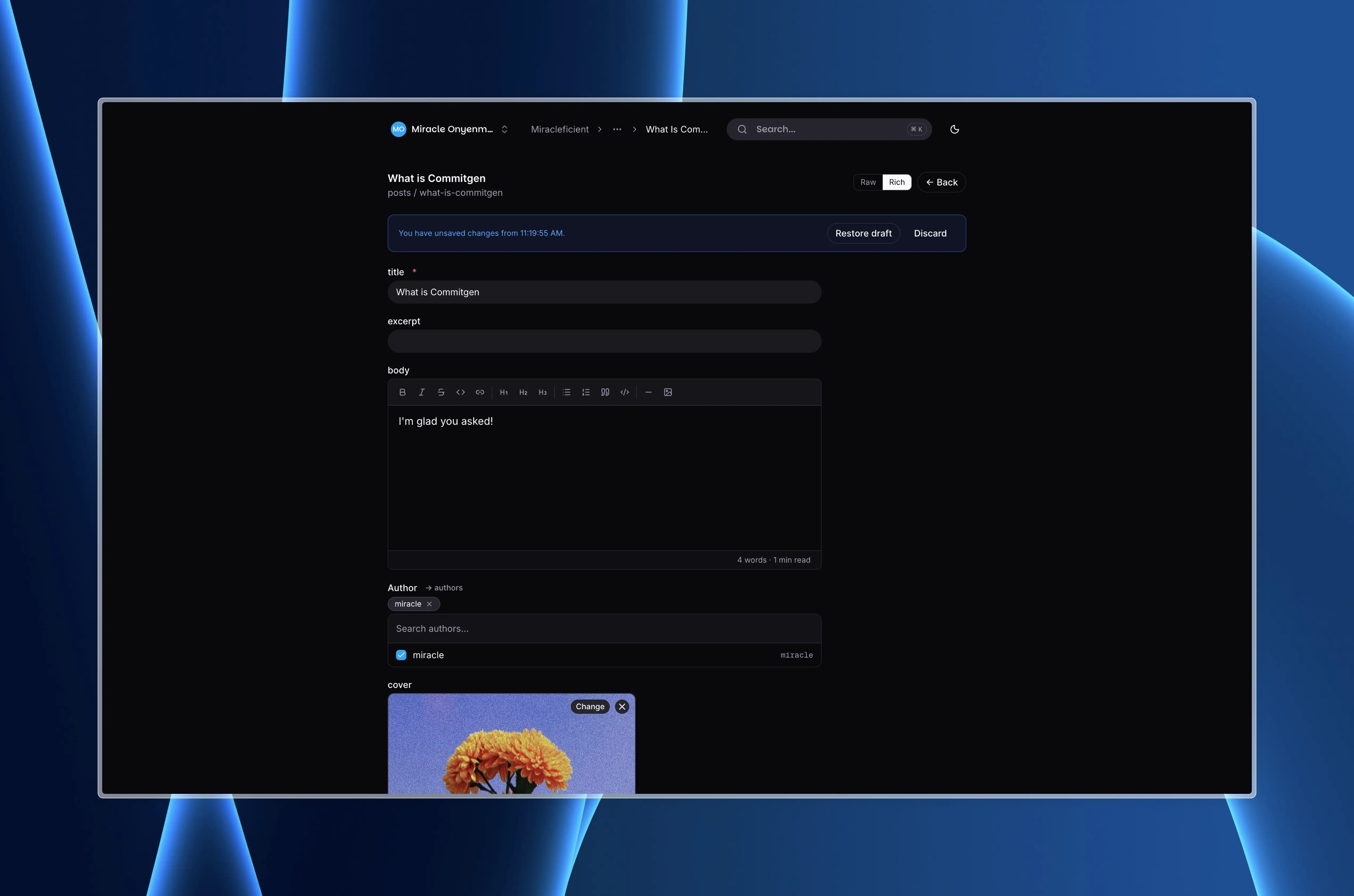 Airdraft editor